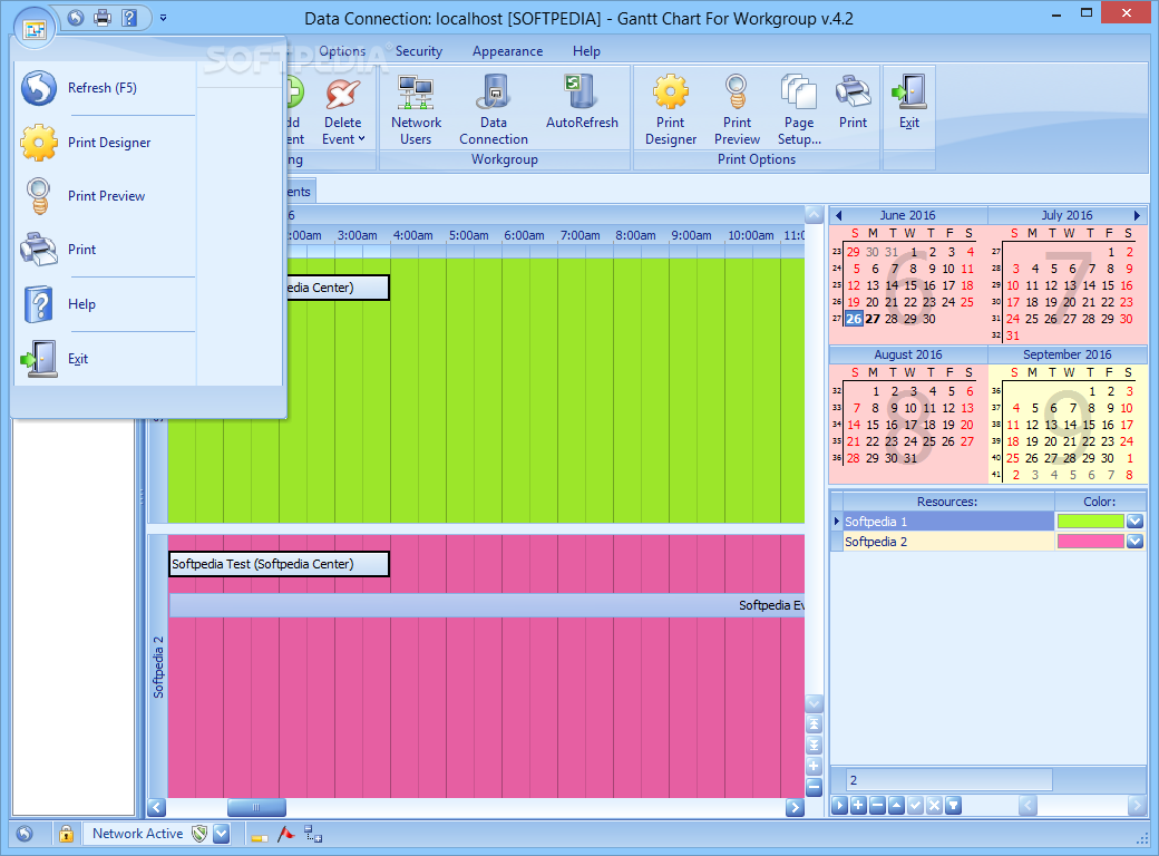 Photo #2 for Gantt Chart for Workgroup