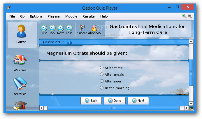 Gastrointestinal Medications for Long-Term Care Logo