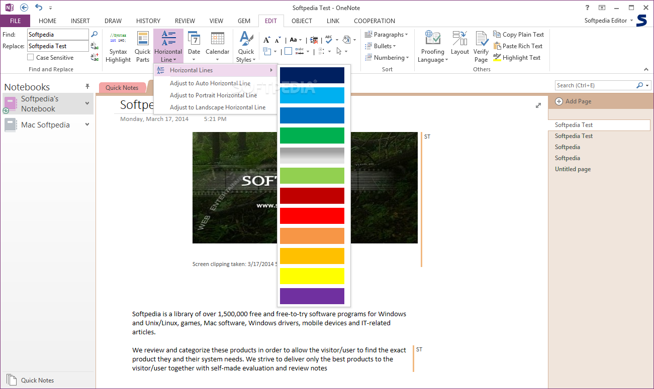 Photo #2 for Gem for OneNote