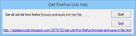 Photo #1 for Get FireFox Urls lists