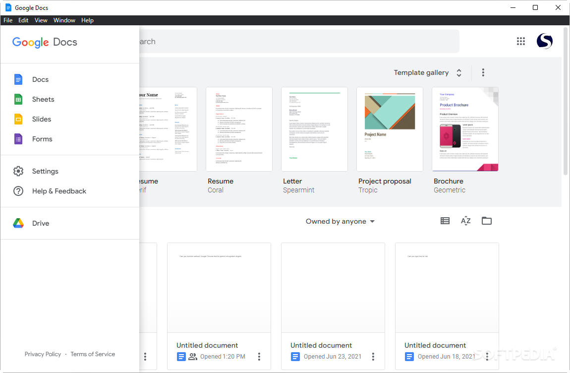 Photo #1 for Google Docs Electron