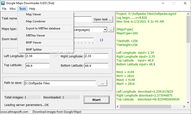 Photo #3 for Google Maps Downloader