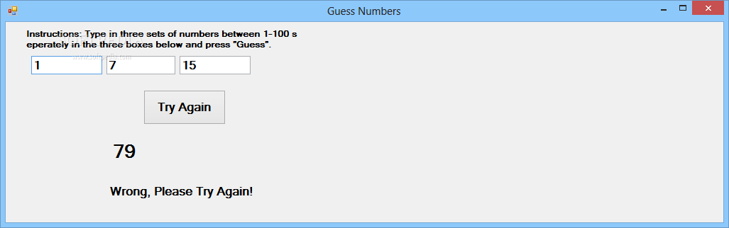 Guess Numbers Logo