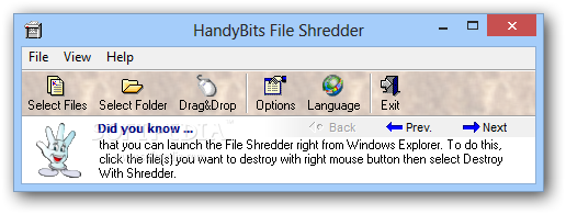 Photo #1 for HandyBits File Shredder