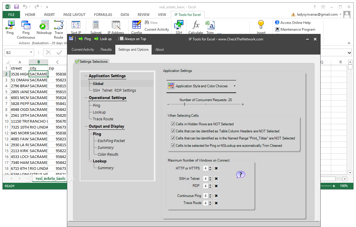 Photo #5 for IP Tools for Excel