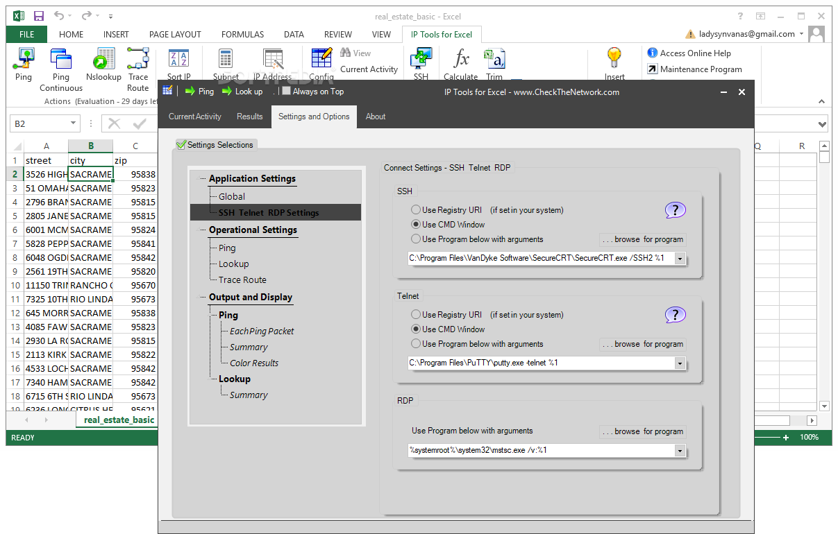 Photo #6 for IP Tools for Excel