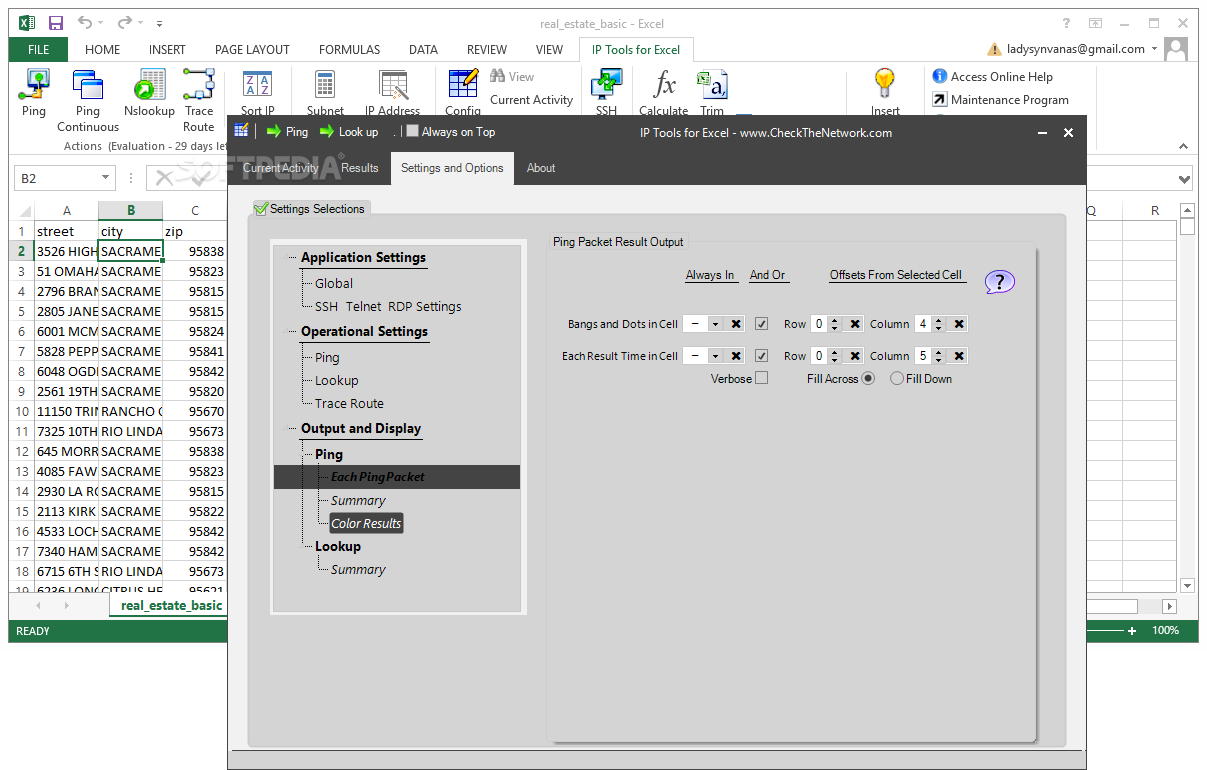 Photo #9 for IP Tools for Excel