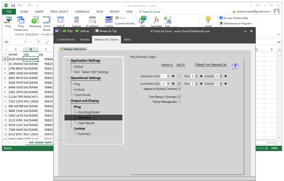 Photo #10 for IP Tools for Excel