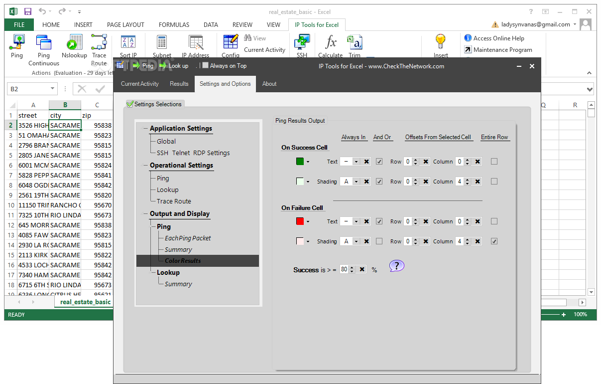 Photo #11 for IP Tools for Excel