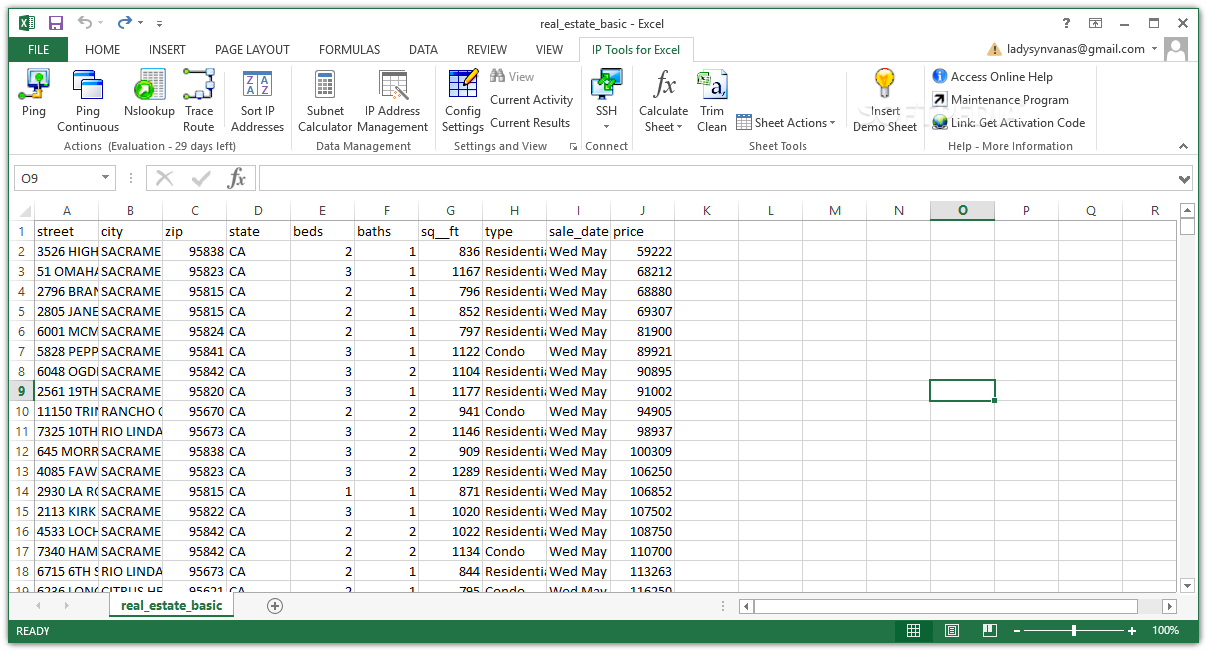 Photo #1 for IP Tools for Excel