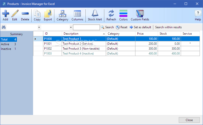 Photo #4 for Invoice Manager for Excel