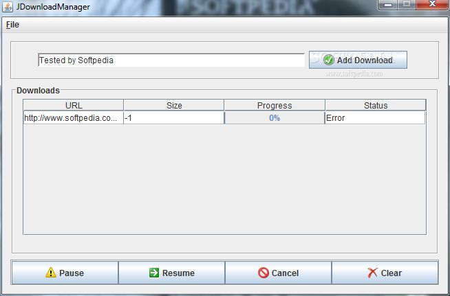 Photo #1 for JDownloadManager