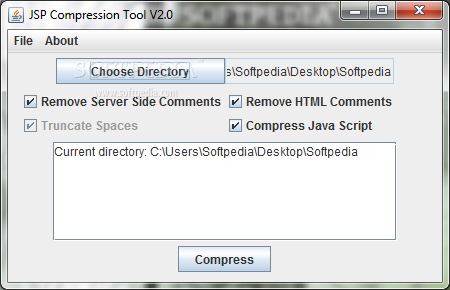 Photo #1 for JSP Compression Tool