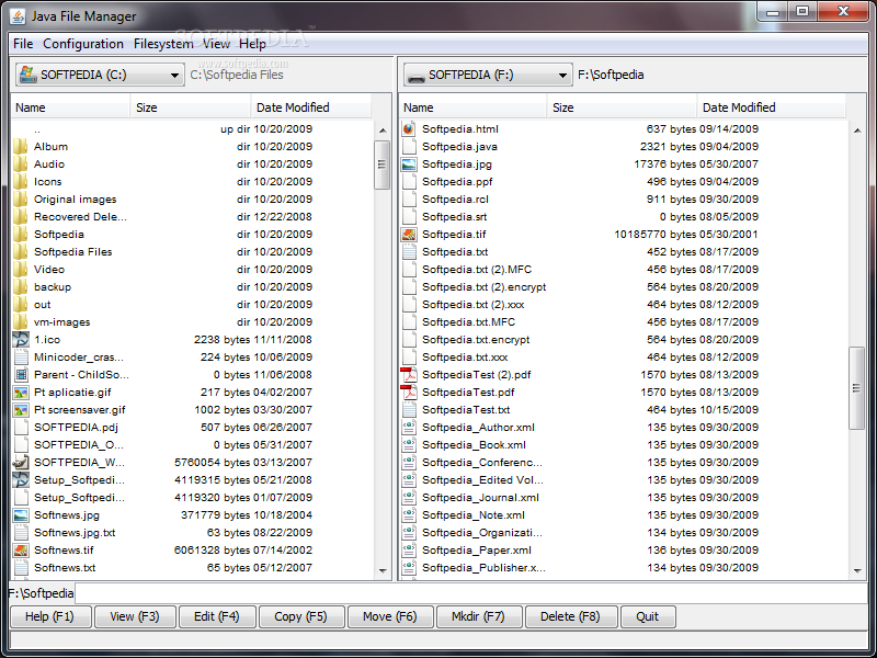 Photo #1 for Java File Manager