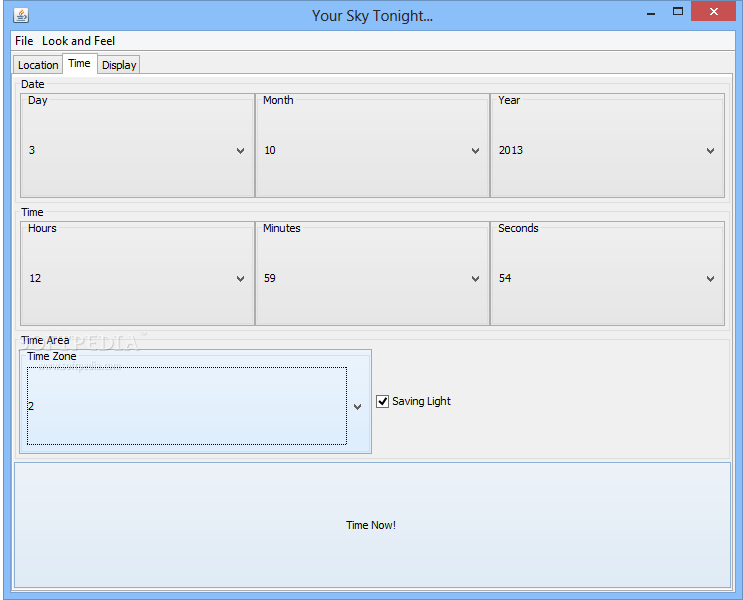 Photo #3 for Java Star Chart Screenshot