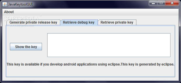 Photo #2 for JavaKeyToolGUI