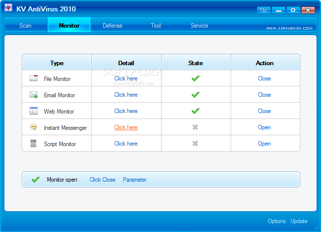 Photo #2 for Jiangmin Antivirus KV 2010