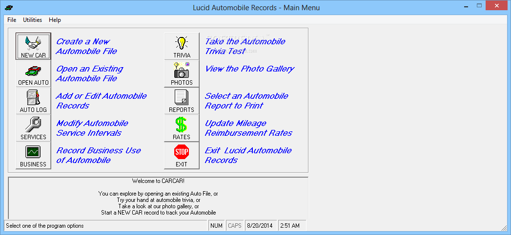 Lucid Automobile Records Logo