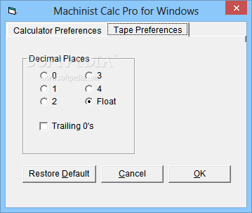 Photo #6 for Machinist Calc Pro for Windows