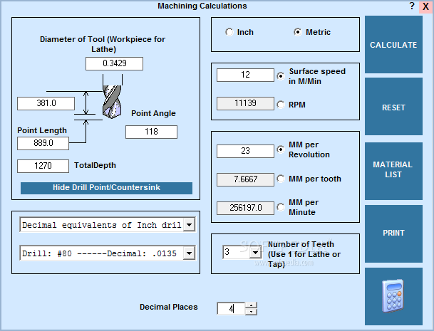 Photo #2 for Machinist's Calculator