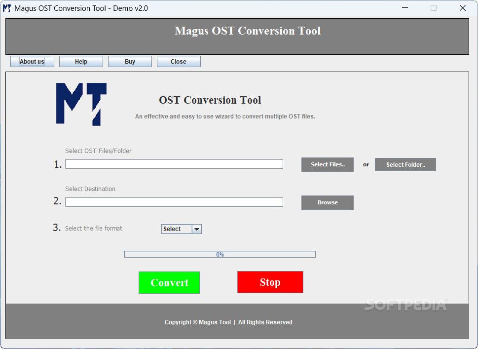 Magus OST to PST Conversion Tool Logo