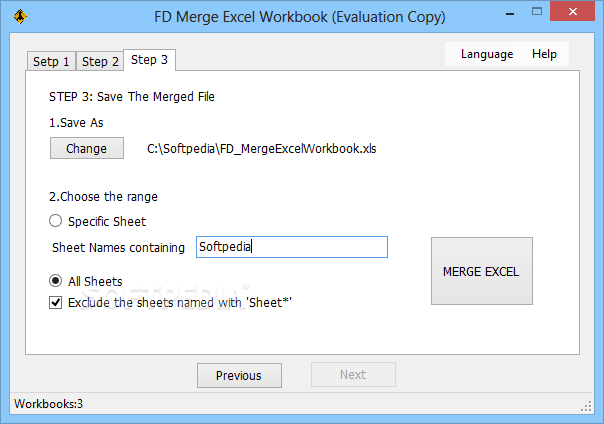 Photo #3 for FD Merge Excel Workbooks