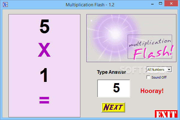 Multiplication Flash Logo