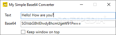 My Simple Base64 Converter Logo