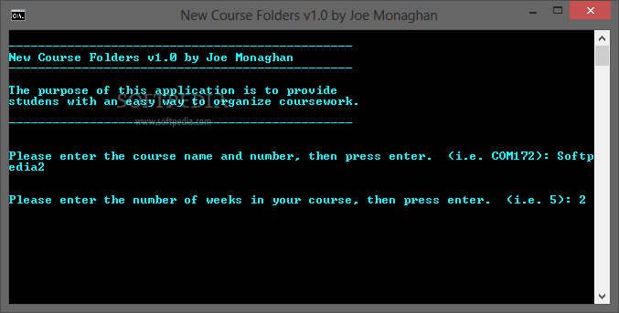 New Course Folders Logo