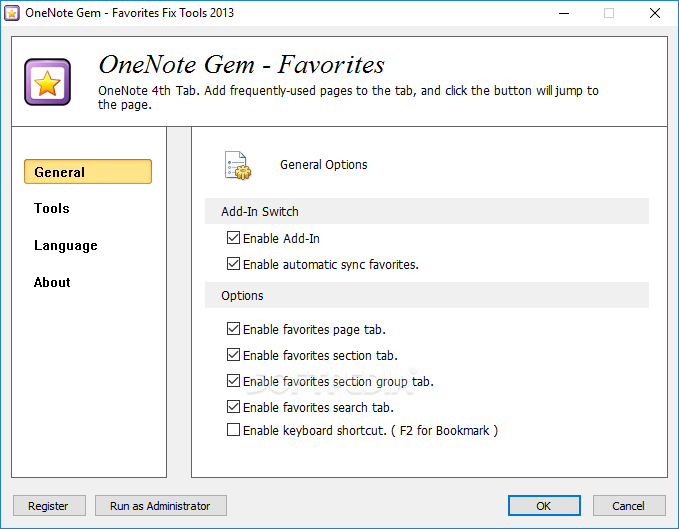 Photo #3 for OneNote Gem - Favorites