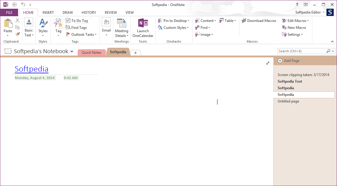 Photo #1 for Onetastic for Microsoft OneNote