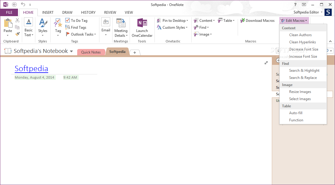 Photo #2 for Onetastic for Microsoft OneNote