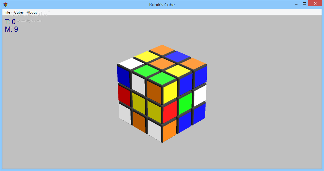 Rubik's Cube Logo