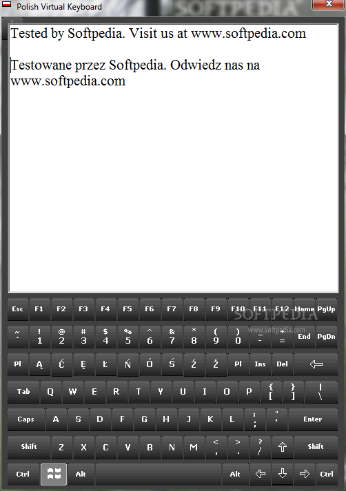 Polish Virtual Keyboard Logo