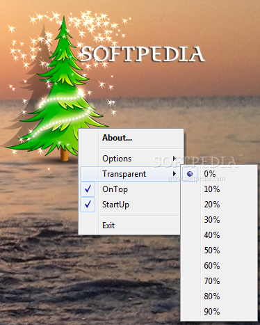 Pretty Christmas Tree Logo