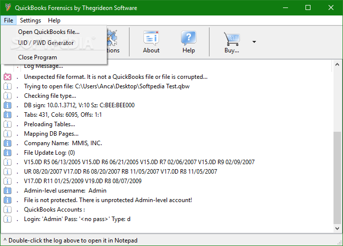 Photo #2 for QuickBooks Forensics Portable