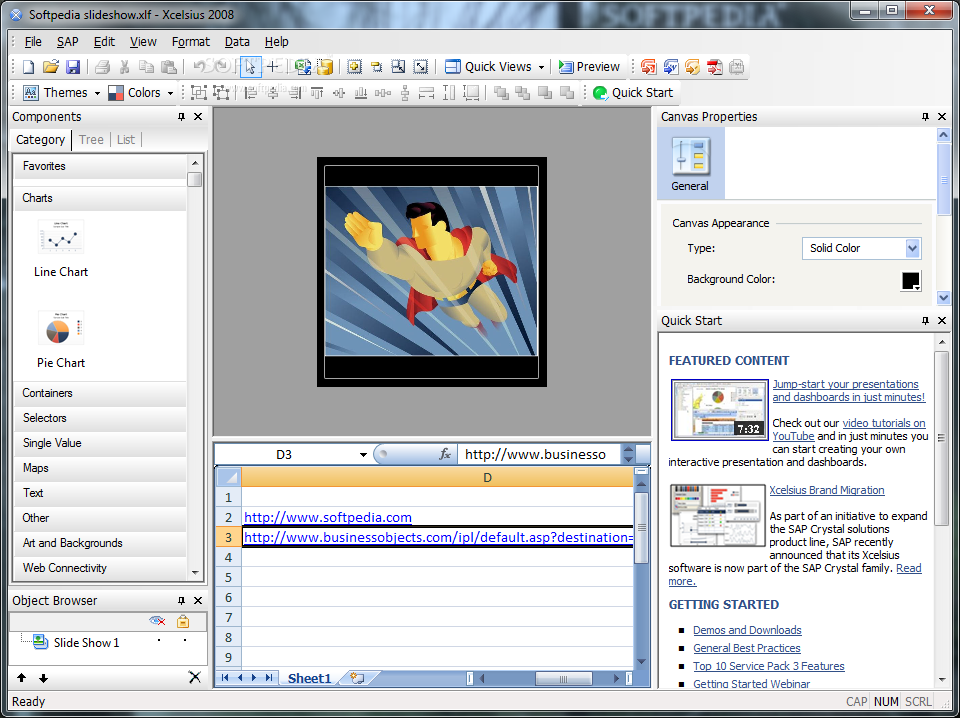 Photo #1 for SAP Crystal Reports Dashboard Design