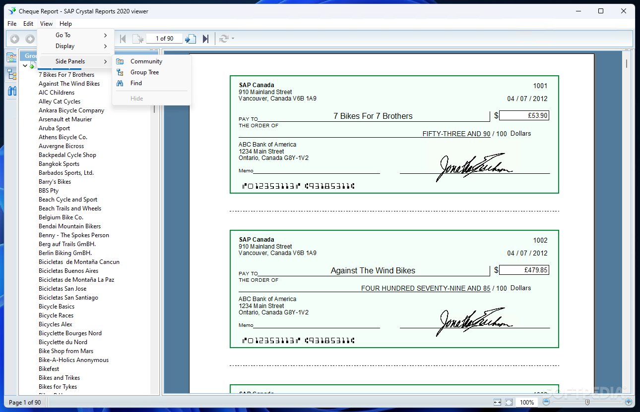 Photo #3 for SAP Crystal Reports Viewer