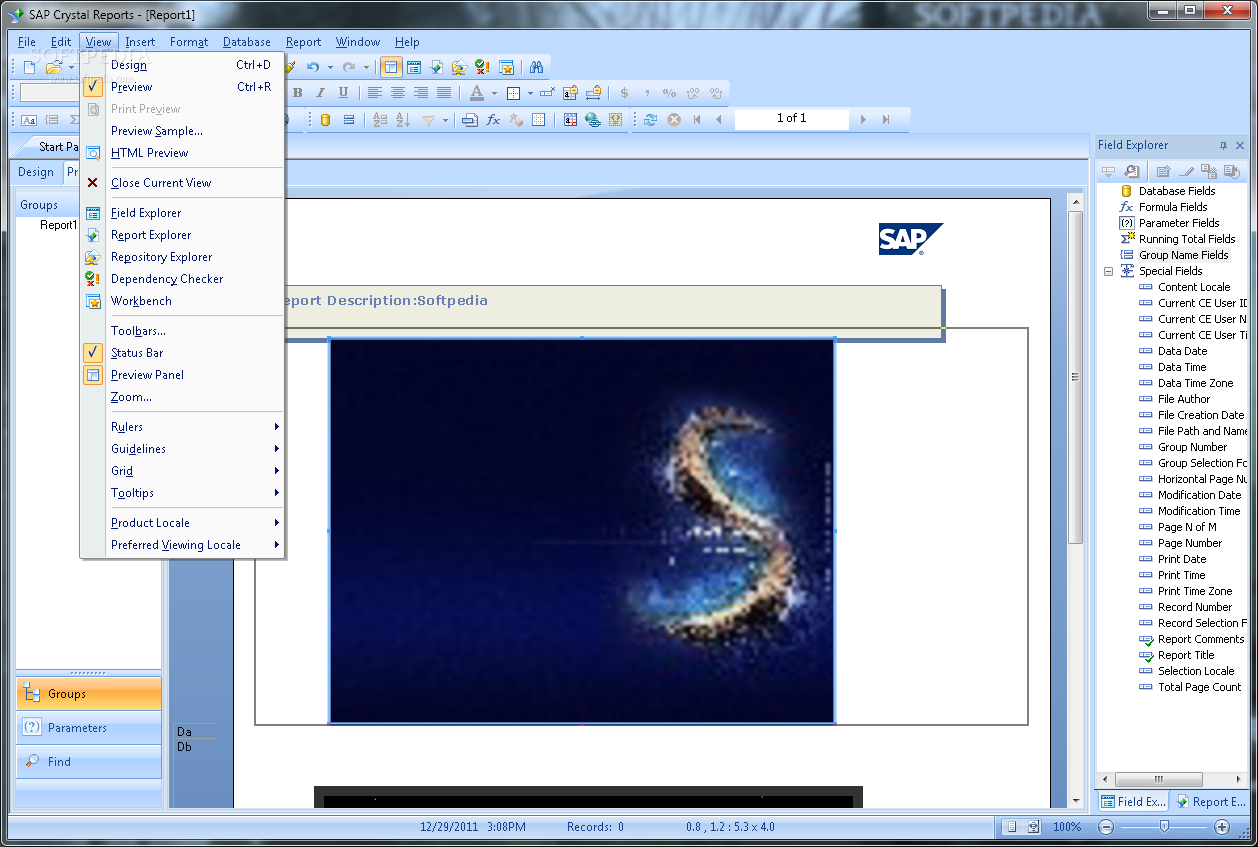 Photo #3 for SAP Crystal Reports