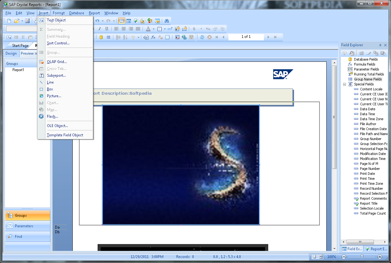 Photo #4 for SAP Crystal Reports