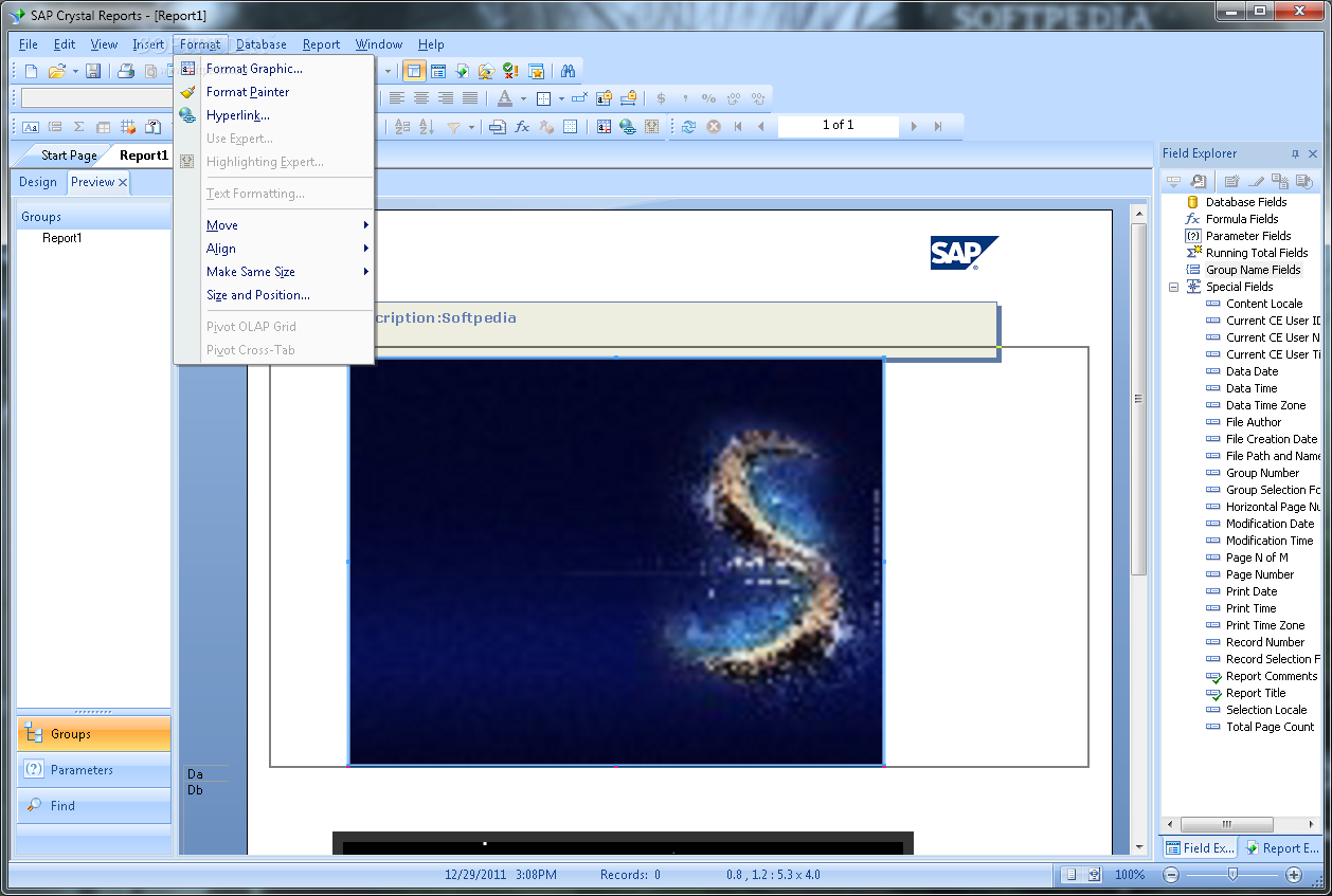 Photo #5 for SAP Crystal Reports