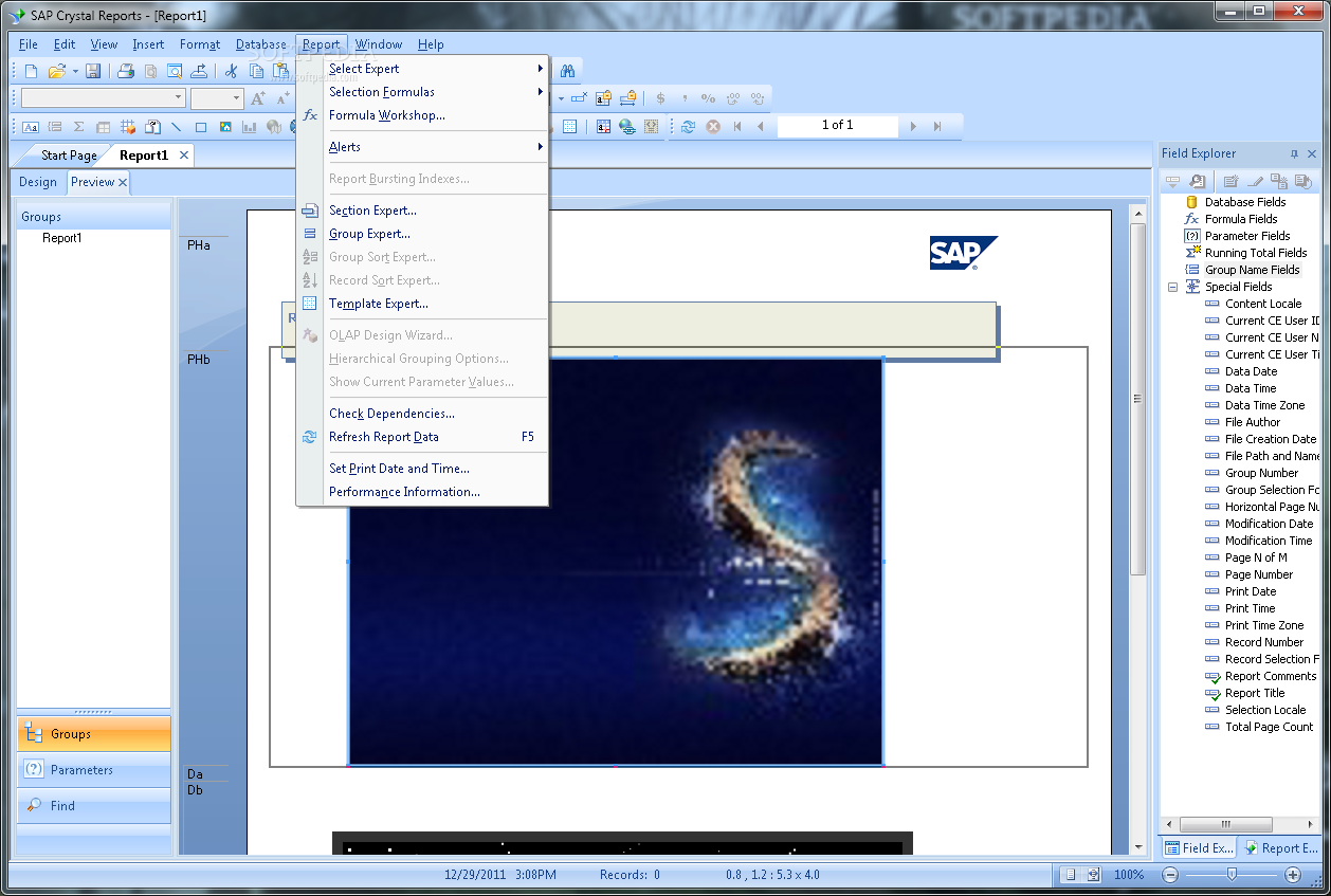 Photo #7 for SAP Crystal Reports