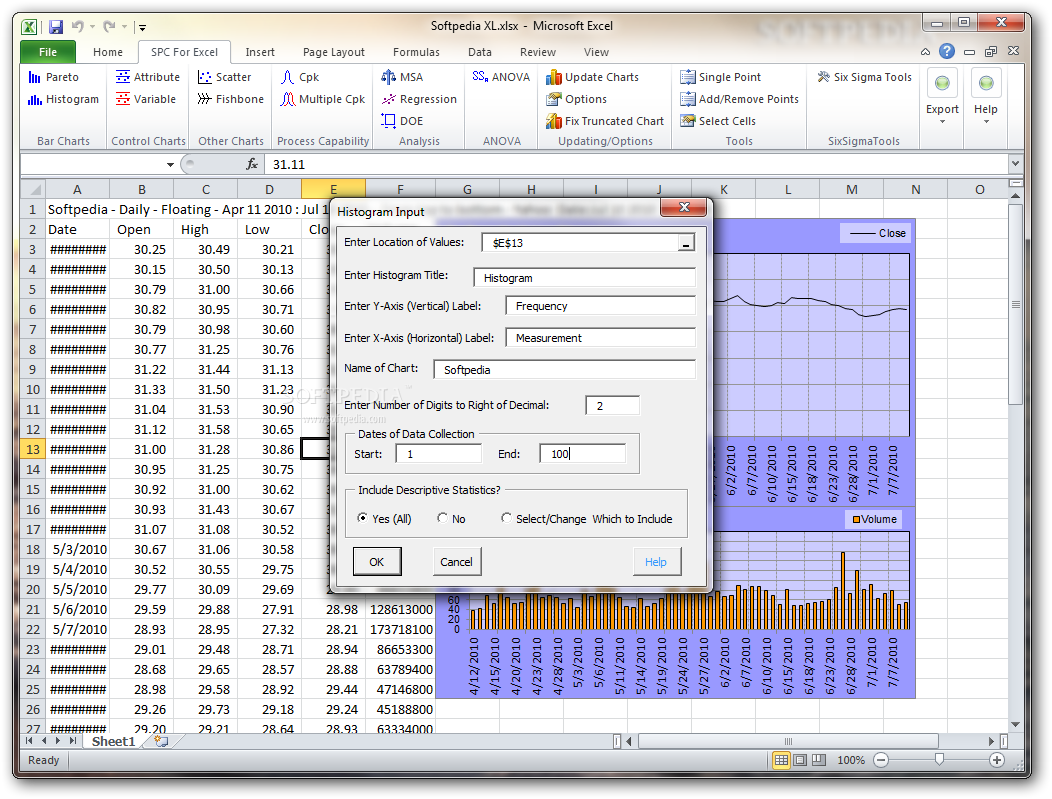 Photo #3 for SPC for Excel