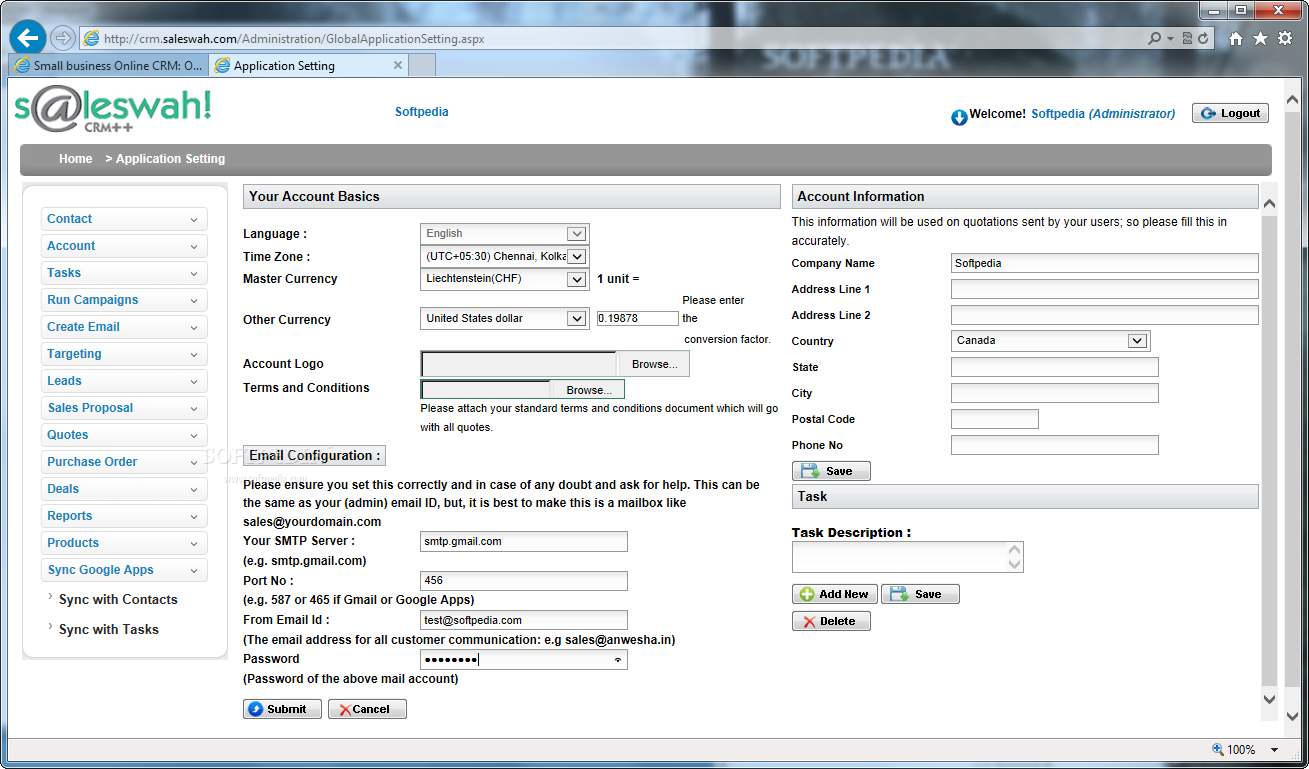 Photo #10 for Saleswah Lite Outlook CRM Addin