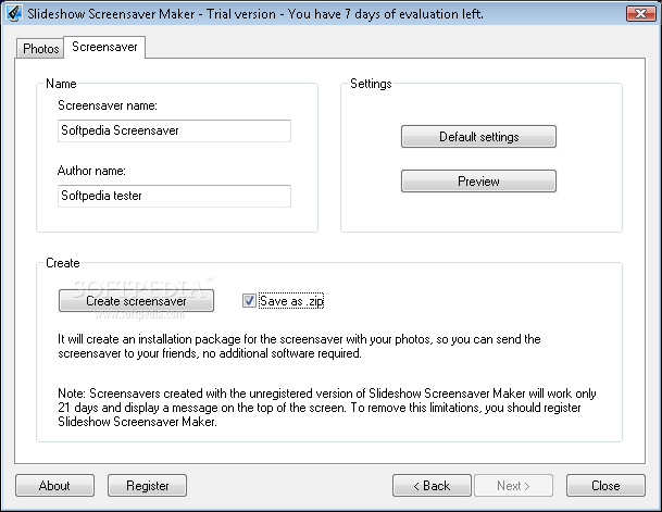 Photo #2 for Slideshow Screensaver Maker