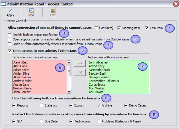 Photo #7 for SupportCalls with Outlook