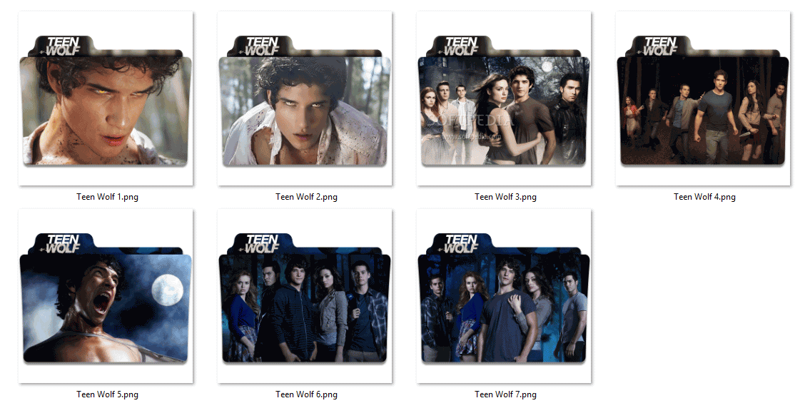 Teen Wolf Folder Icon Logo