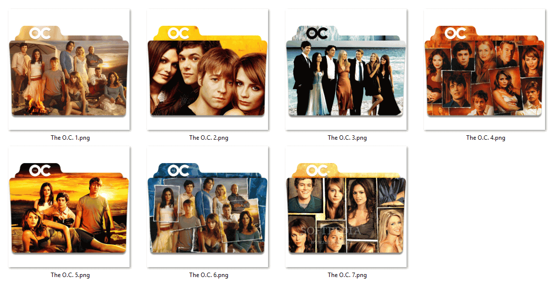 The O.C. Folder Icon Logo