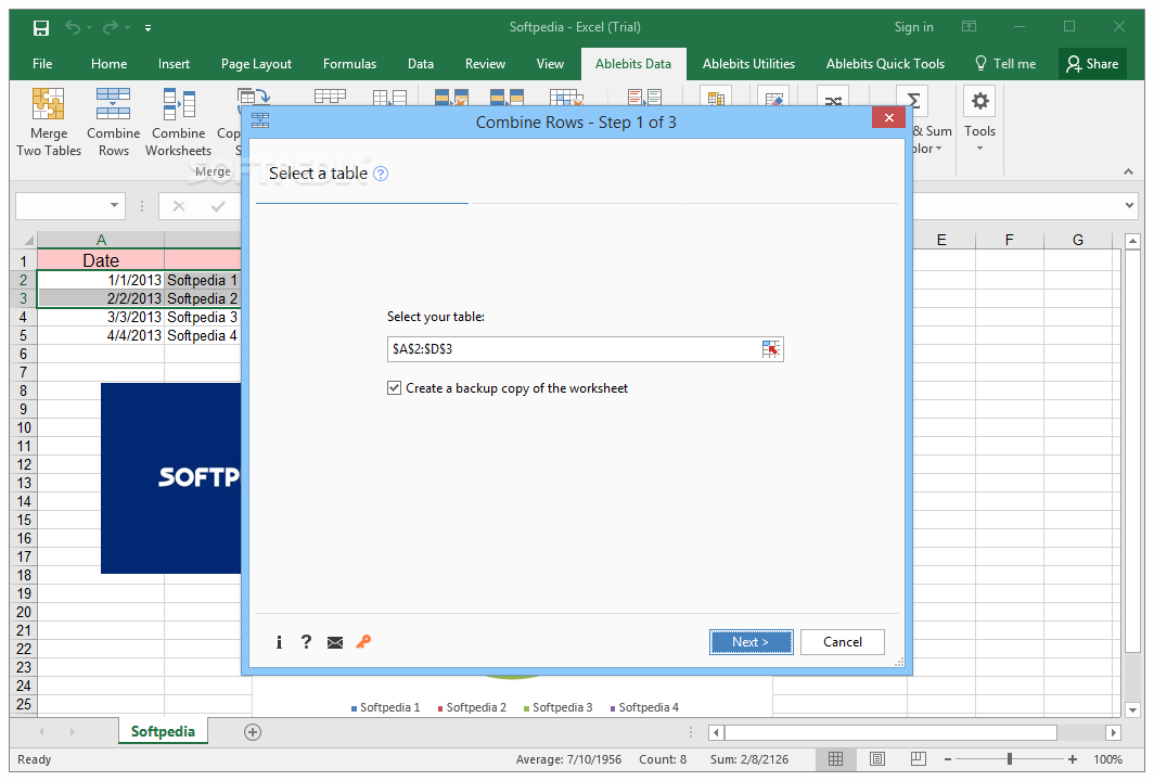 Photo #7 for Ultimate Suite for Excel