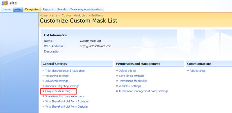 Photo #3 for Virto SharePoint Custom Mask Field Web Part